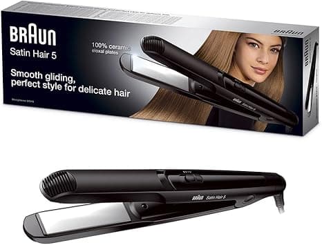 Braun Satin Hair 5 St510 Hair Straightener, One Size- black on Amazon.ae - Price Tracker