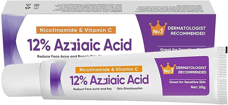 Azelaic Acid Face Cream, Brightening Serum, Dark Spot Corrector, Anti-Aging Treatment, Suitable for All Skin Types, 20g on Amazon.ae - Price Tracker