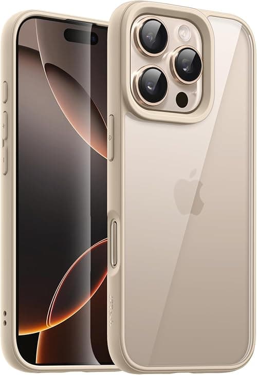 JETech Case for iPhone 16 Pro, Desert Titanium on Amazon - Best Deal Finder