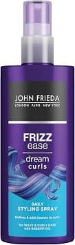 John Frieda Frizz Ease Dream Curls Daily Styling Spray, Curl Reviving Spray for Curly and Wavy Hair, 200 ml on Amazon.ae - Price Tracker