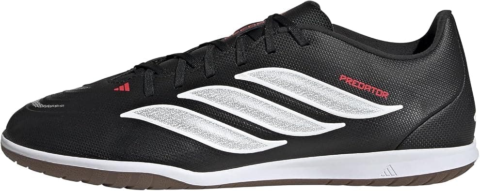 Adidas PREDATOR CLUB IN SA FOOTBALL SHOES (INDOOR) for Unisex CBLACK/FTWWHT/LUCRED 46 على Amazon.ae - متتبع الأسعار