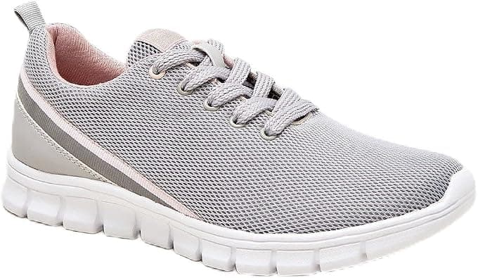 NDURE Women's Shoes | Lightweight | Running | Walking | Gym | Jogging | Comfortable & Stylish | Breathable | Casual Slip On Sneaker على Amazon.ae - متتبع الأسعار