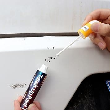 Touch Up Paint for Cars, White Car Paint Scratch Repair, Two-In-One Car Touch Up Paint Fill Paint Pen, Quick & Easy Solution to Repair Minor Automotive Scratches 0.8 fl oz on Amazon.ae - Price Tracker