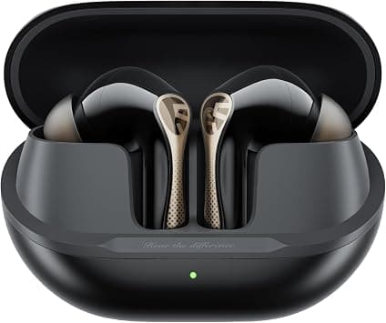 SoundPEATS Air5 Pro+ Hifi Wireless Earbuds with 55dB Adaptive Hybrid ANC, xMEMS & Aptos Class-H Amplifier, LDAC & aptX Lossless Bluetooth Earphones, Hi-Res Audio, Qualcomm Snapdragon Sound, APP على Amazon.ae - متتبع الأسعار