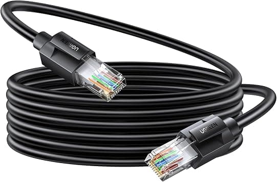 UGREEN Ethernet Cable CAT 6a 10M 10Gbps UTP Internet Cord LAN Wire RJ45 | 10Gbps High Speed,26AWG Network Cable,Compatible with Router PS5 PS4 PS3 Xbox Smart TV Switch WiFi Extender Ethernet Adapter on Amazon.ae - Price Tracker