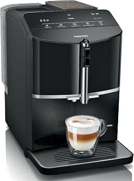Siemens EQ300 Fully Automatic Espresso Machine, TF301E19, Piano Black | CeramDrive | MilkPerfect | OneTouch Function on Amazon - Best Deal Finder