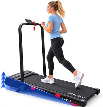 SKY LAND Walking Pad Treadmill with 15-Level Auto Incline, EM-1316 on Amazon - Best Deal Finder