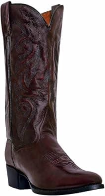 Dan Post Mens Milwaukee Embroidered Narrow Round Toe Casual Boots Mid Calf - Black on Amazon.sa - Price Tracker