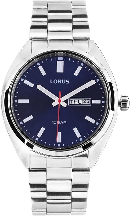 Lorus - Men's Watch with Stainless Steel Bracelet RH365AX9 - Watch - Steel - Silver - 41 mm on Amazon.ae - Price Tracker