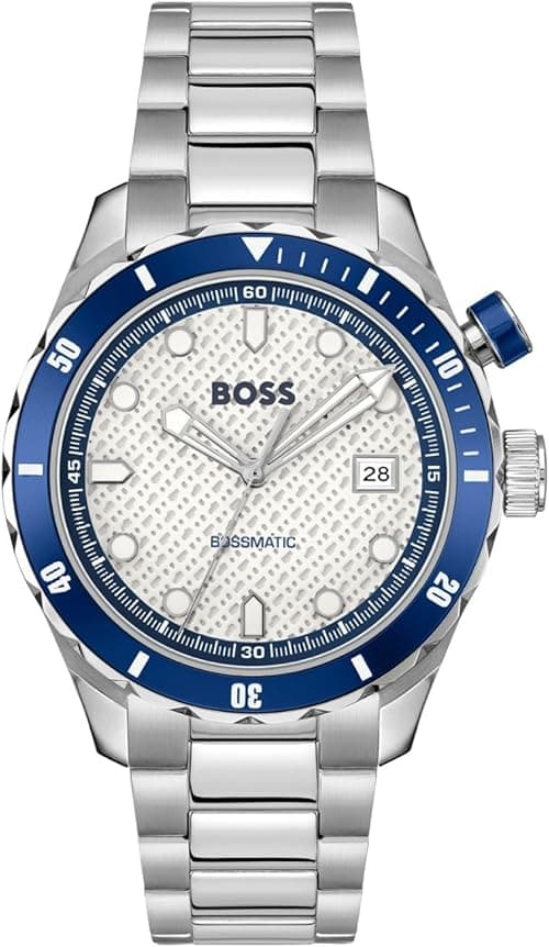 Boss BOSSMATIC Men Watch, Analog on Amazon.ae - Price Tracker