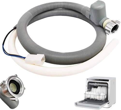 Aquastop Inlet Hose 1.8 m Universal Inlet Hose for Dishwasher, Universal Dishwasher Hose, Compatible with Miele Bosch Siemens AEG Zanussi Beko LG Not Suitable for Washing Machines على Amazon.ae - متتبع الأسعار
