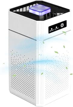 HEPA Air Purifiers for Home Large Room up to 1076 ft² - Filters Up To 99.9% of Pollutants, Smoke, Pollen, Dust - Quiet HEPA Air Filter - Air Cleaner for Bedroom With Night Light on Amazon.ae - Price Tracker