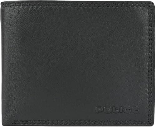 Police Mens Genuine Leather Wallet with Gift Box on Amazon.ae - Price Tracker