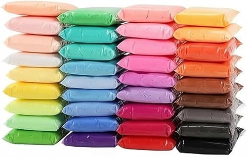 36 Color Non-Toxic Air Dry Clay Set for Kids – Soft, Lightweight Magic Clay for Creative DIY Crafts and Modeling Fun on Amazon.ae - Price Tracker