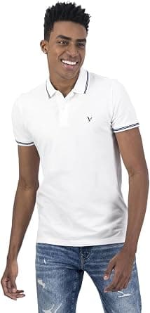 American Eagle Men's Slim Fit Pique Polo Shirt on Amazon - Best Deal Finder