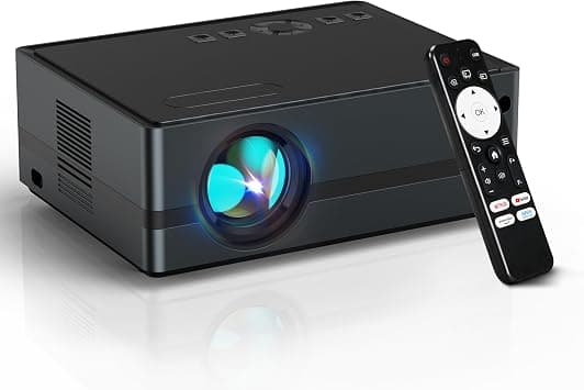 2000 ANSI Netflix Licensed Projector, Native 1080P 4K Supported Smart WiFi Bluetooth Projector, Auto Focus & 6D Keystone, Dolby Audio,Built-in Apps Home & Outdoor Cinema with HDMI/USB/AV Input على Amazon.ae - متتبع الأسعار