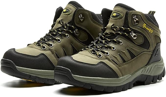 Amaonz Large Size 36-47 Waterproof Outdoor Hiking Hiking Hiking Boots Men's Winter Hiking Shoes Casual Fashion Snow Boots على Amazon.ae - متتبع الأسعار