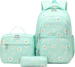 Girls Backpack Kids School Bookbag Set for Teen Girls Elementary Students Casual Back Pack with Lunch Box - Amazon.ae Price Tracker