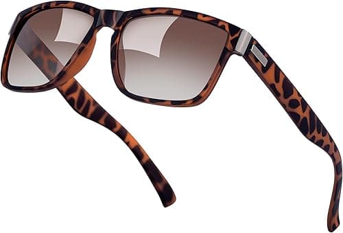 Sunglasses Mens Polarized Square Sun Glasses UV400 Shades for Men Womens Driving Travel Classic Sunglasses on Amazon.ae - Price Tracker