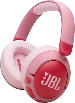 JBL Junior 470 NC Wireless Over-Ear Bluetooth Headphones with Active Noise Cancelling for Kids, Microphone, 50h Playback, JBL Safe Sound, Low Volume, Easy Operation and Stickers, Pink | Bluetooth 5.3, Built-in Microphone, Active Noise Cancellation, JBL Safe Sound, 50 Hours Battery Life, Foldable Design on Amazon.ae - Price Tracker