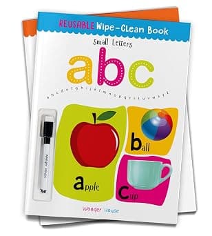 Reusable Wipe And Clean Book - Small Letters : Write And Practice Small Letters on Amazon - Best Deal Finder