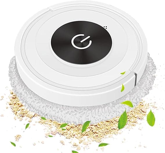 Robot Mop,2 in 1 Sweeping Robot Vacuum Cleaner | Smart Mopping Floor Cleaning Robotic Device for Carpet Pet Hair Commercial Home Living Room Bedroom Apartment on Amazon.ae - Price Tracker