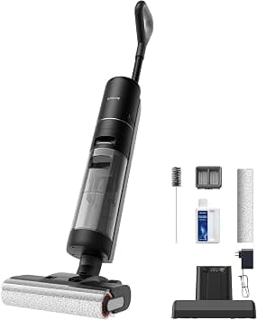 Dreame G10 Pro Wet & Dry Vacuum, 16,000 Pa Suction, Dual Edge All-in-One Mop Combo Floor Cleaner with Auto Self-Cleaning, 35 Mins Runtime, Dual Water Tank (Renewed) على Amazon.ae - متتبع الأسعار