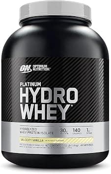 Optimum Nutrition Platinum Hydro Whey Protein Powder 1.59 kg, Velocity Vanilla على أمازون - دليلك لأفضل العروض