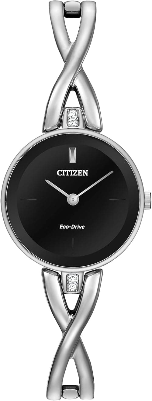 Citizen Eco-Drive Axiom Womens Watch, Stainless Steel, Crystal on Amazon.ae - Price Tracker