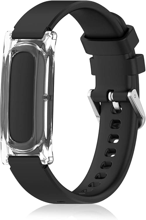 NOUKAJU Band for Google Fitbit Air, Fitness Tracker Replacement Band,Soft Silicone Strap,Adjustable Wristband,Detachable case,Replacement Strap for Google Fitbit Air Fitness Tracker on Amazon.ae - Price Tracker