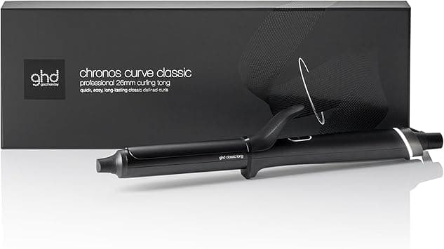 GHD Chronos Curve Classic Tong 26mm Hair Curler | Curl-Responsive Technology | Fast Styling | Frizz-Free Defined Curls | Adds Shine | No Heat Damage | Suitable for Short and Long Hair on Amazon.ae - Price Tracker