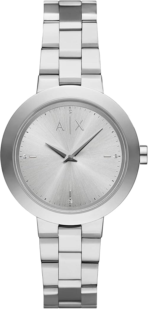 Armani Exchange A|X Women's Two-Hand Two-Tone Stainless Steel Watch on Amazon.ae - Price Tracker
