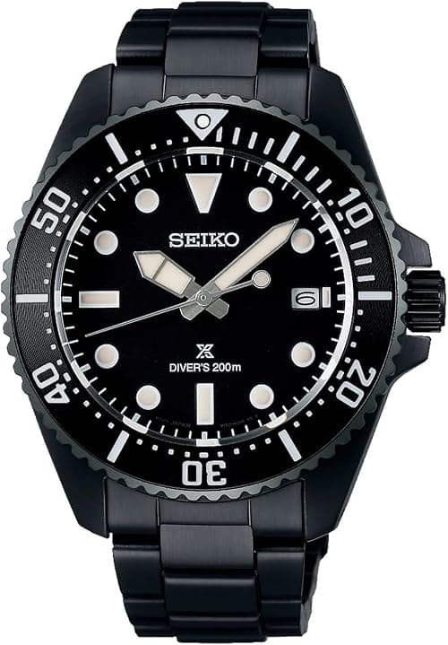 Seiko Prospex Solar Diver's in Black Watch for Men SNE599 on Amazon.ae - Price Tracker
