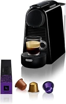 Nespresso De'Longhi Essenza Mini EN85.B Semi-Automatic Coffee Machine Pod Coffee Maker 0.6 L - متتبع أسعار Amazon.sa