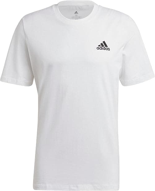 adidas Men's Essentials Single Jersey Embroidered Small Logo Tee Short Sleeve T-Shirt on Amazon - Best Deal Finder