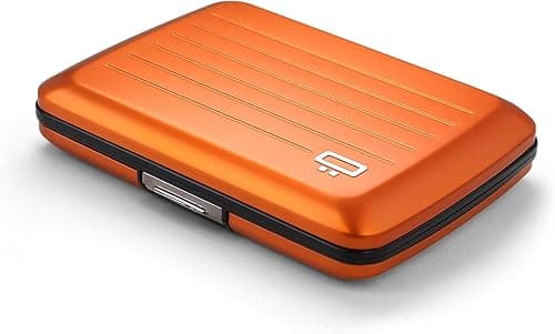 Aluminum card holder with metal lock, RFID Protection against fraud and demagnetization, Compact wallet, Smart Case OSLO model on Amazon.ae - Price Tracker
