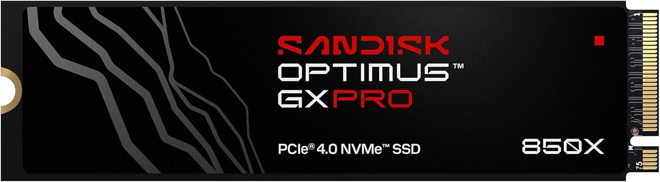 SANDISK Optimus GX PRO 1TB 850X NVMe SSD Internal Solid State Drive - Gen4 PCIe, M.2 2280, Up to 7,300 MB/s Read Speed - SDSP81X00TAN on Amazon.ae - Price Tracker