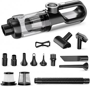 FEELSO Cordless Handheld Vacuum Cleaner for Car, Office, Home, USB Recharge على أمازون - دليلك لأفضل العروض