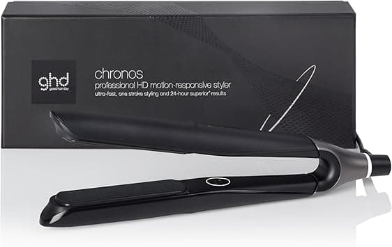 ghd chronos styler black – professional hair straightener with new HD motion technology and optimal styling temperature of 185ºC, 3 times faster on Amazon.ae - Price Tracker