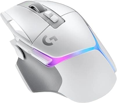 Logitech G502 X Plus Lightspeed Wireless Optical Mouse - LIGHTFORCE hybrid switches, LIGHTSYNC RGB, HERO 25K gaming sensor, compatible with PC - macOS/Windows - White on Amazon - Best Deal Finder