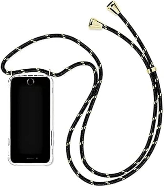 iPhone 14 Pro Max Black and Gold Crossbody Case Cell Phone Lanyard for around the shoulder, Phone Safety Adjustable Phone Strap, Best Smartphones Lanyard with Full Coverage Case (iPhone 14 PRO MAX) on Amazon.ae - Price Tracker