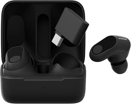 Sony INZONE Buds Wireless Gaming Earbuds, Perfect for PlayStation® 5, for PC/PS5/Switch/Mobile, 48Hr Battery with Case, Noise Canceling, 360 Spatial Sound, 2.4GHz USB-C Dongle, WF-G700N Black - متتبع أسعار Amazon.sa