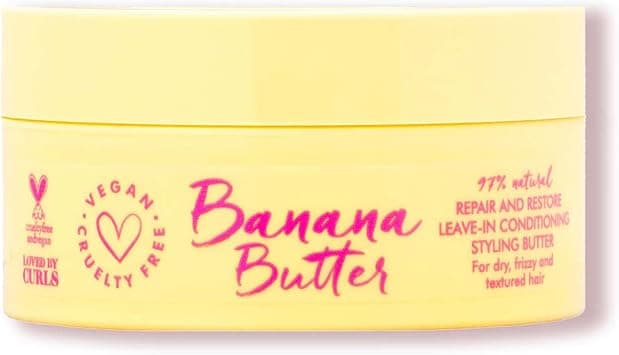 Umberto Giannini Banana Butter Vegan Repair and Restore Leave-In Conditione for Naturally/Super Curly Hair on Amazon.ae - Price Tracker