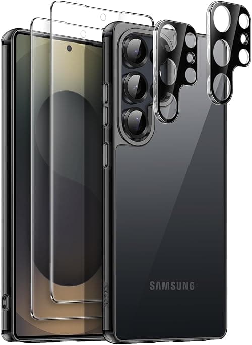 JETech 5 in 1 Case for Galaxy S25 Ultra, Anti-Yellowing, Titanium Black on Amazon.ae - Price Tracker