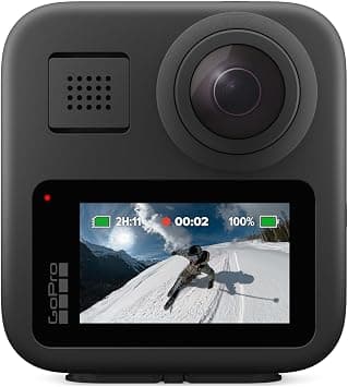 GoPro MAX — Waterproof 360 + Traditional Action Camera with Touch Screen Spherical 5.6K30 HD Video 16.6MP 360 Photos 1080p Live Streaming Stabilization on Amazon - Best Deal Finder