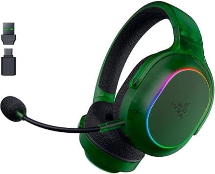 Razer Barracuda X Chroma Wireless Gaming Headset: 2.4GHz Wireless & Bluetooth, Lightweight, RGB, 40mm Drivers, Cardioid Mic, 70 Hr Battery, for PC, Mac, PS5, Switch, Smartphone - Phantom Green on Amazon - Best Deal Finder