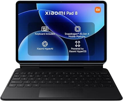 Xiaomi Pad 8 Tablet 8+256GB,Blue,3.2K 144Hz Crystal-clear Display | Snapdragon 8s Gen 4 Mobile Platform, PC-level Productivity Experience–UAE Type Approved on Amazon.ae - Price Tracker