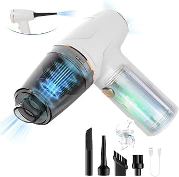 Car Vacuum Cleaner, Cordless Handheld Vacuum, Brushless DC Motor 12000PA Maximum Suction,Mini Portable Vacuum Cleaner Rechargeable for Home,Office,Kitchen - Amazon.sa Price Tracker
