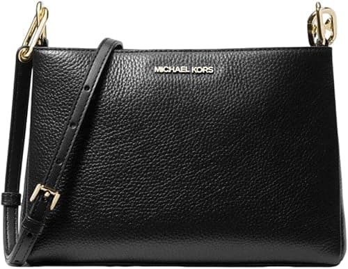 Michael Kors Trisha Leather Medium Triple Compartment Crossbody on Amazon.ae - Price Tracker