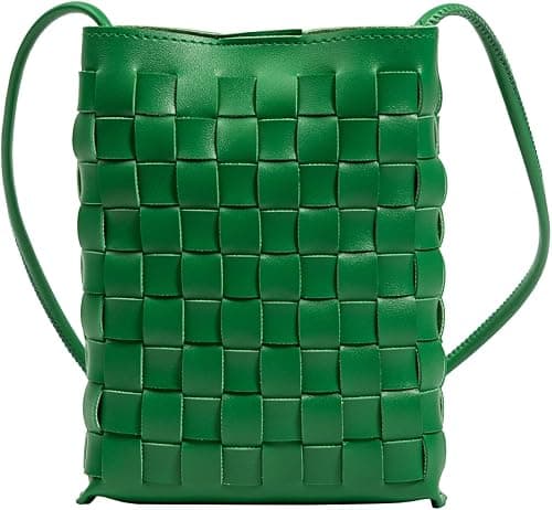 Woven Small Crossbody Bags Cell Phone Purse for Women Teen Girls Small Shoulder Phone Bag on Amazon.ae - Price Tracker